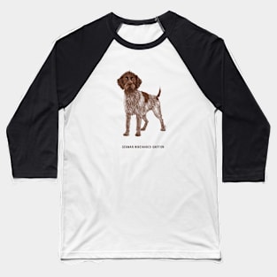 german wirehaired griffon Baseball T-Shirt